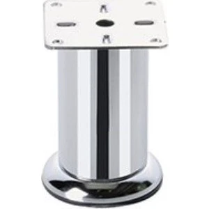 Metal Mobilya Ayak 8 cm Krom Metal Bingolu Ø42 Çap