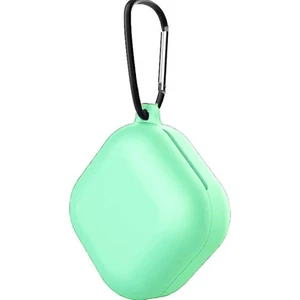 Samsung Galaxy Buds Live Kılıf Smooth Matte Tpu Çengelli Turkuaz