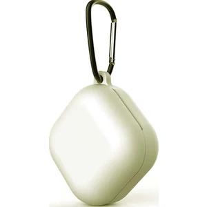 Samsung Galaxy Buds Live Kılıf Smooth Matte Tpu Çengelli Gri