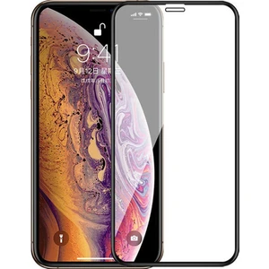 Apple iPhone 12 Tam Kapatan Kavisli Cam Siyah