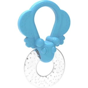 Kurbağa Figürlü Tutacaklı Sulu Diş Kaşıyıcı Mavi