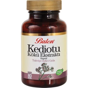 Kedi Otu Kökü Ekstraktı Kapsül 375 Mg 80 Kapsül