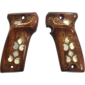 Mab Model D 7.65MM Sedef Kakma Ahşap Kabze Mod3