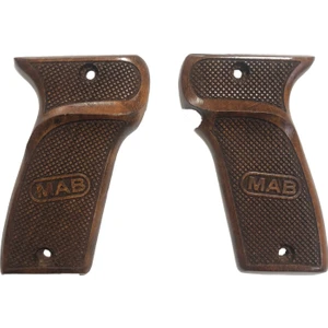 Mab Model D 7.65MM Mab Yazılı Lazer Kesim Ahşap Kabze Mod2