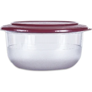 Kristalin Servis Kabı 3,5 Lt. Bordo Kapak