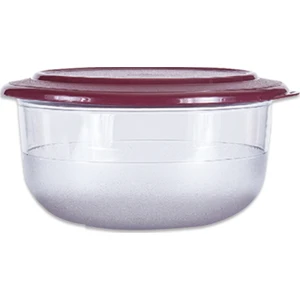 Kristalin Servis Kabı Bordo 2,1 Lt.