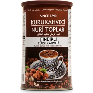 Nuri Toplar Türk Kahvesi Fındıklı Teneke 250 gr Nuritoplar