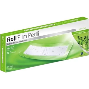 Film Pedli 10X25 cm Steril Pedli Film Yara Örtüsü 1 Adet Su Geçirmez