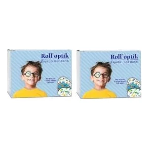 Optik Erkek Çocuk Kapama Bandı 100 Adet 2li Paket