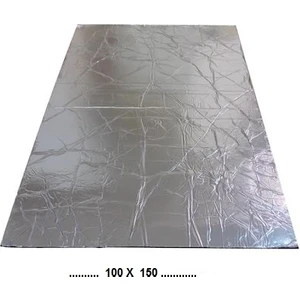 Kaput Altı Alüminyum Folyolu Kaucuk Ses Yalıtım Levhası 6-9 mm 100X150
