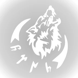 Göktürk Türk Kurt Sticker Oto Sticker Araba Cam Sticker