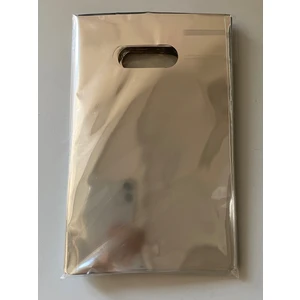 Hediye Poşeti Gümüş Renk 13 x 20 cm - 100 Adet
