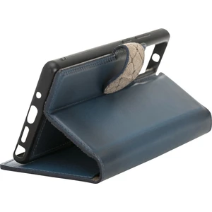 Mw Deri Telefon Kılıfı Samsung Note 20 Rfıd BRN4EF Mavi