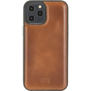 Fxc Deri Telefon Kılıfı iPhone 12 Pro Max RST2EF Taba