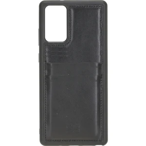 Fxc-Cc Deri Telefon Kılıfı Samsung Note 20  Rst1 Siyah
