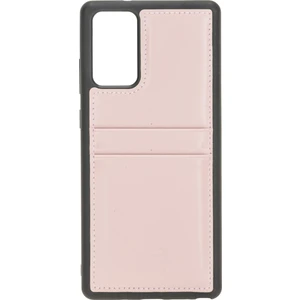 Fxc-Cc Deri Telefon Kılıfı Samsung Note 20  Nu2 Pembe