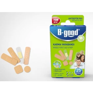 B-Good Karma 6 Çeşit ve Boy Yara Bandı 25 Adet