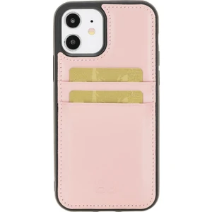 Fxc-Cc Deri Telefon Kılıfı iPhone 12/12 Pro Nu2 Pembe
