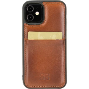 Fxc-Cc Deri Telefon Kılıfı iPhone 12 Mini RST2EF Taba