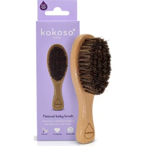 Kokoso Baby Doğal Bebek Saç Fırçası