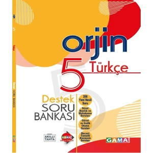 Gama Yayınları 5. Sınıf Orjin Türkçe Destek Soru Bankası