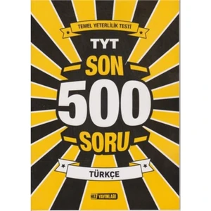 Hız Yayınları TYT Türkçe Son 500 Soru