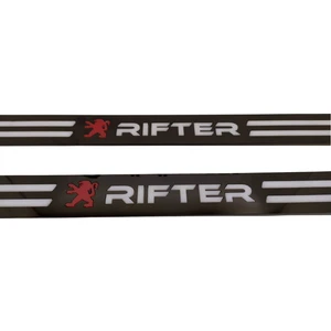Great Master Peugeot Rifter Pleksi Kapı Eşiği Takımı (2 Parça)