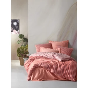 Cotton Box Bambu Çift Kişilik Nevresim Takımı - Somon