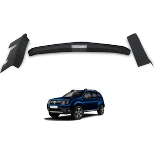 Dacia Duster Bagaj Koruma Eşiği UV Katkılı (ABS) Mat Siyah 3 Parça 2010-2017
