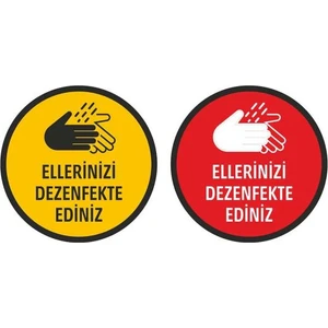 Hepenuygun Ellerinizi Dezenfekte Ediniz Sticker