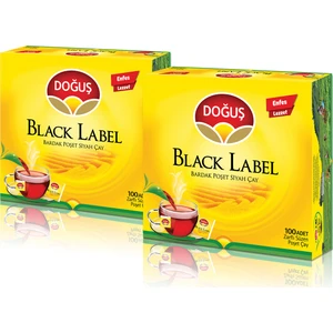 Black Label Bardak Poşet Çay 100'lü x 2