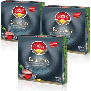 Earl Grey Bardak Poşet Çay 100'lü 2 gr x 3'lü
