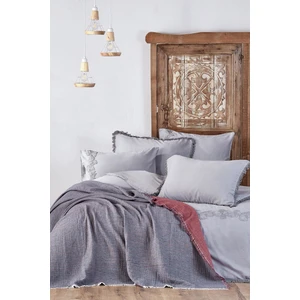 Muna İnject Yatak Örtüsü Bordo 230*250 cm