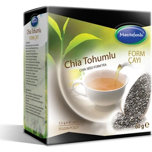 Chia Tohumlu Form Çayı Süzen Poşet 40'lı