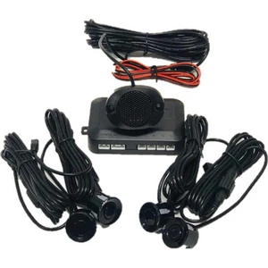 Park Sensörü Sesli 22 mm Siyah  4 Sensör