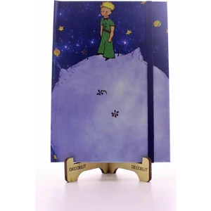 Deco Elit Lastikli Çizgisiz Sert Kapak Küçük Prens Defter
