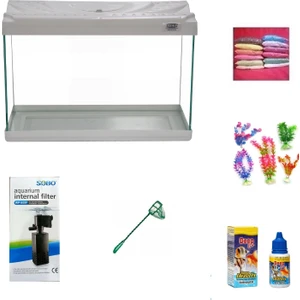 Kanki Pet 35 cm Akvaryum Hazır Set 3518