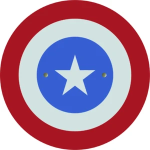 Ahşap Kalkan Kaptan Amerika oyuncak
