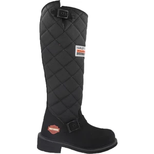 Harley Davidson Laconia 646H Siyah Nubuk 025G100074