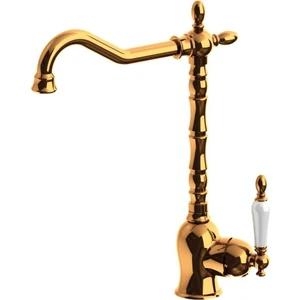 Gpd Retro Tek Gövde Eviye Bataryası Altın Pvd Porselen Kol MTE180-A