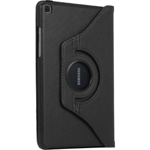 wowacs Samsung Galaxy Tab A7 SM-T500 Kılıf Dönerli Standlı Suni Deri Kapaklı Kılıf