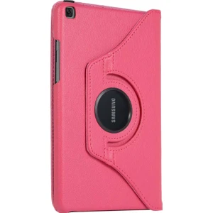 wowacs Samsung Galaxy Tab A7 SM-T500 Kılıf Dönerli Standlı Suni Deri Kapaklı Kılıf