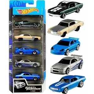 Hot Wheels - 5’ li Araba Seti - Fast & Furious / GHP55