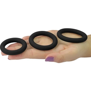 Lilitu Shop 3'lü Silikon Penis Halkası