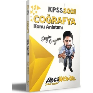 Hocawebde Yayınları KPSS 2021 Coğrafya Konu Anlatımı