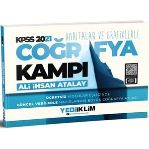 Yediiklim Yayınları 2021 KPSS Haritalar ve Grafiklerle Coğrafya Kampı