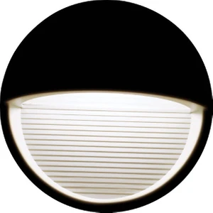 AH07-04701 3W 3000K Siyah LED Duvar Apliği