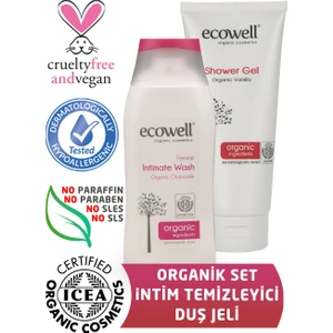 Organik İntim Temizleyici + Duş Jeli (2 X 200 Ml)