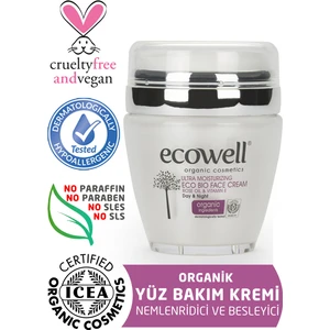 Organik Ultra Nemlendirici Eco Bio Yüz Bakım Kremi (50 Ml) (Diamond Serisi)