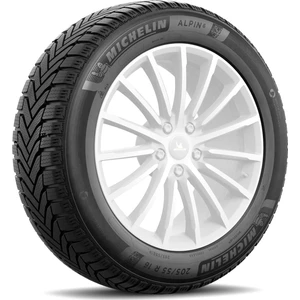 205/55 R16 91T Alpin 6 Oto Kış Lastiği ( Üretim Yılı:2023 )